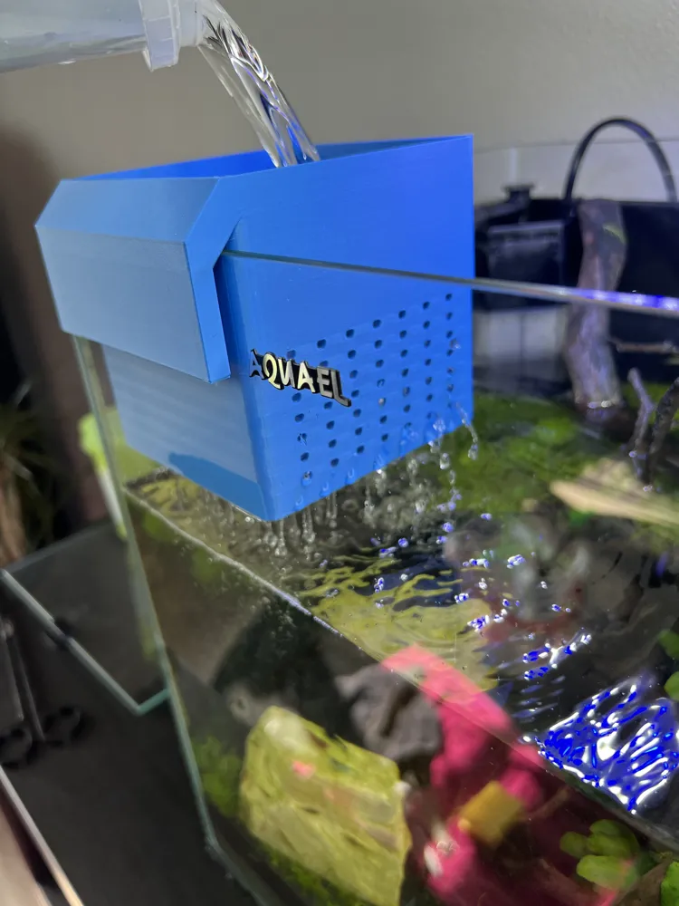 Troca de água em uso